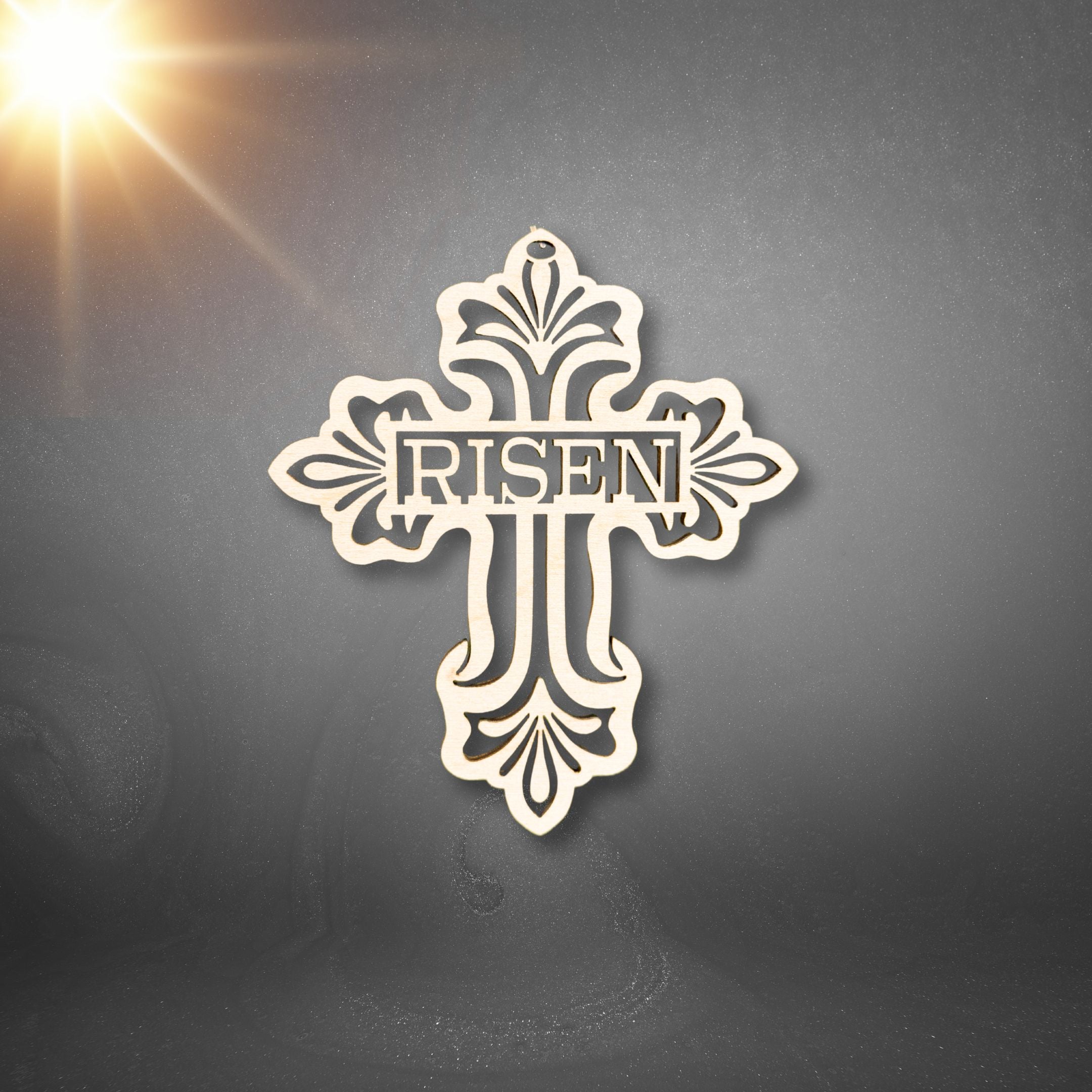 Resurrection Cross Ornament