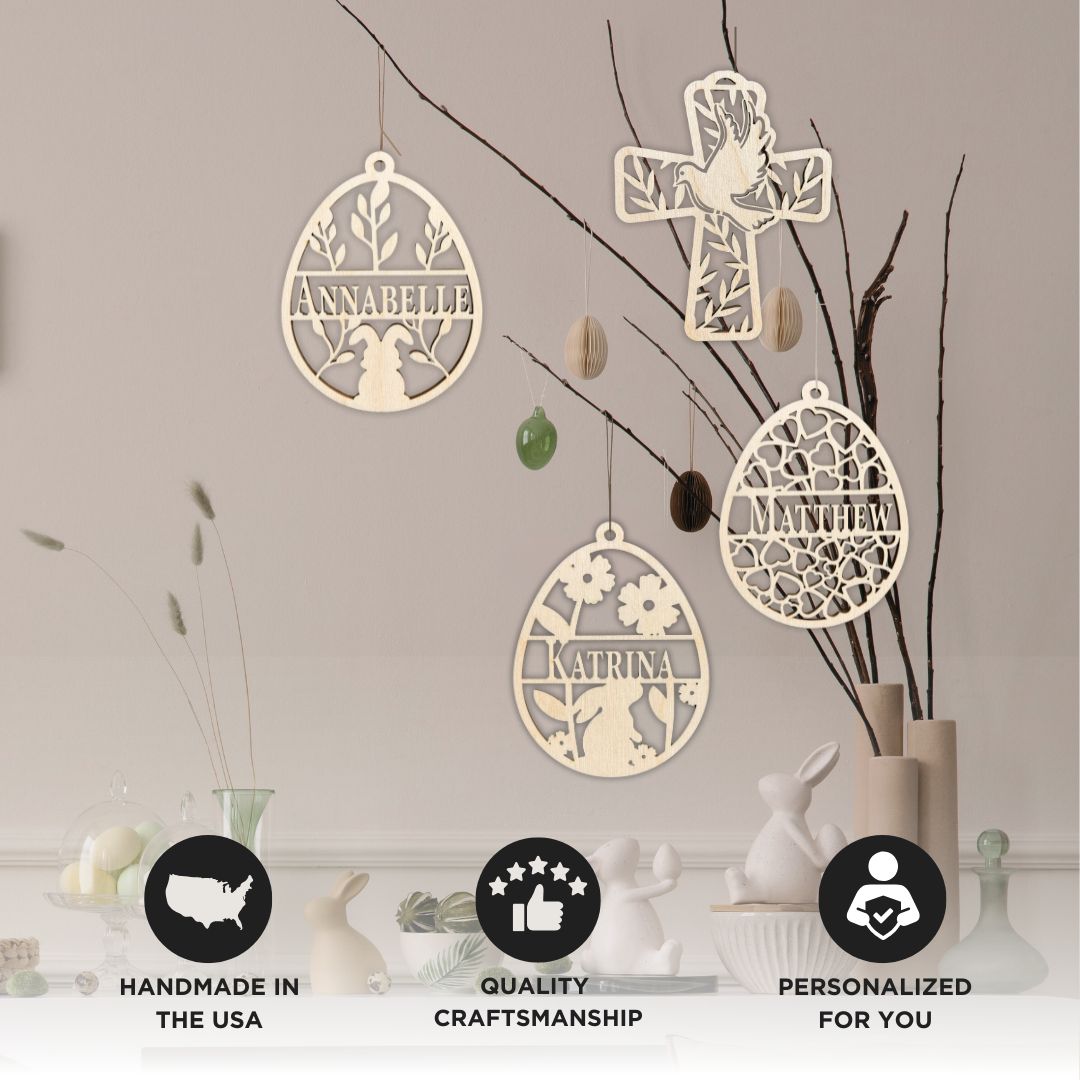 Custom Easter Ornaments