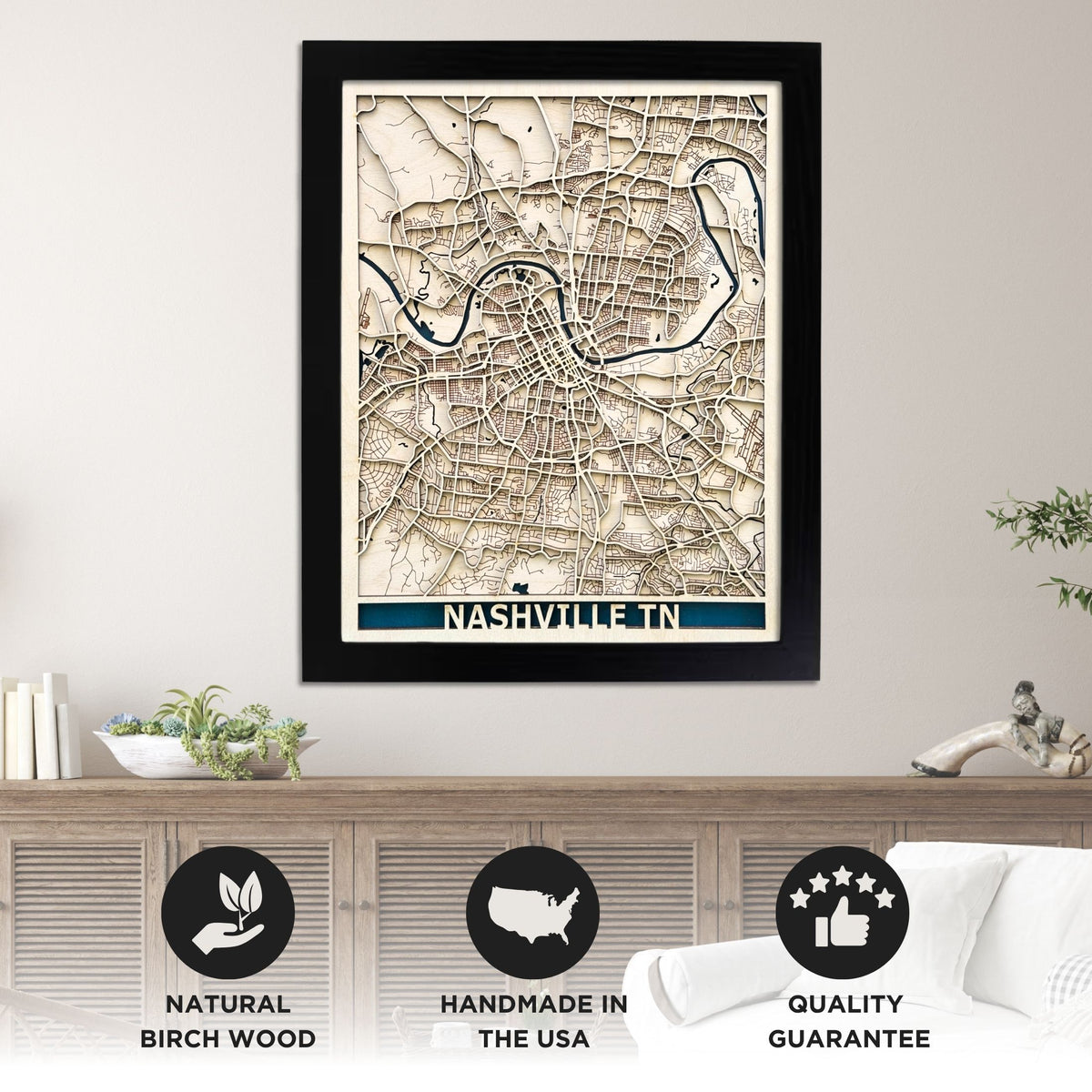 Nashville TN Map