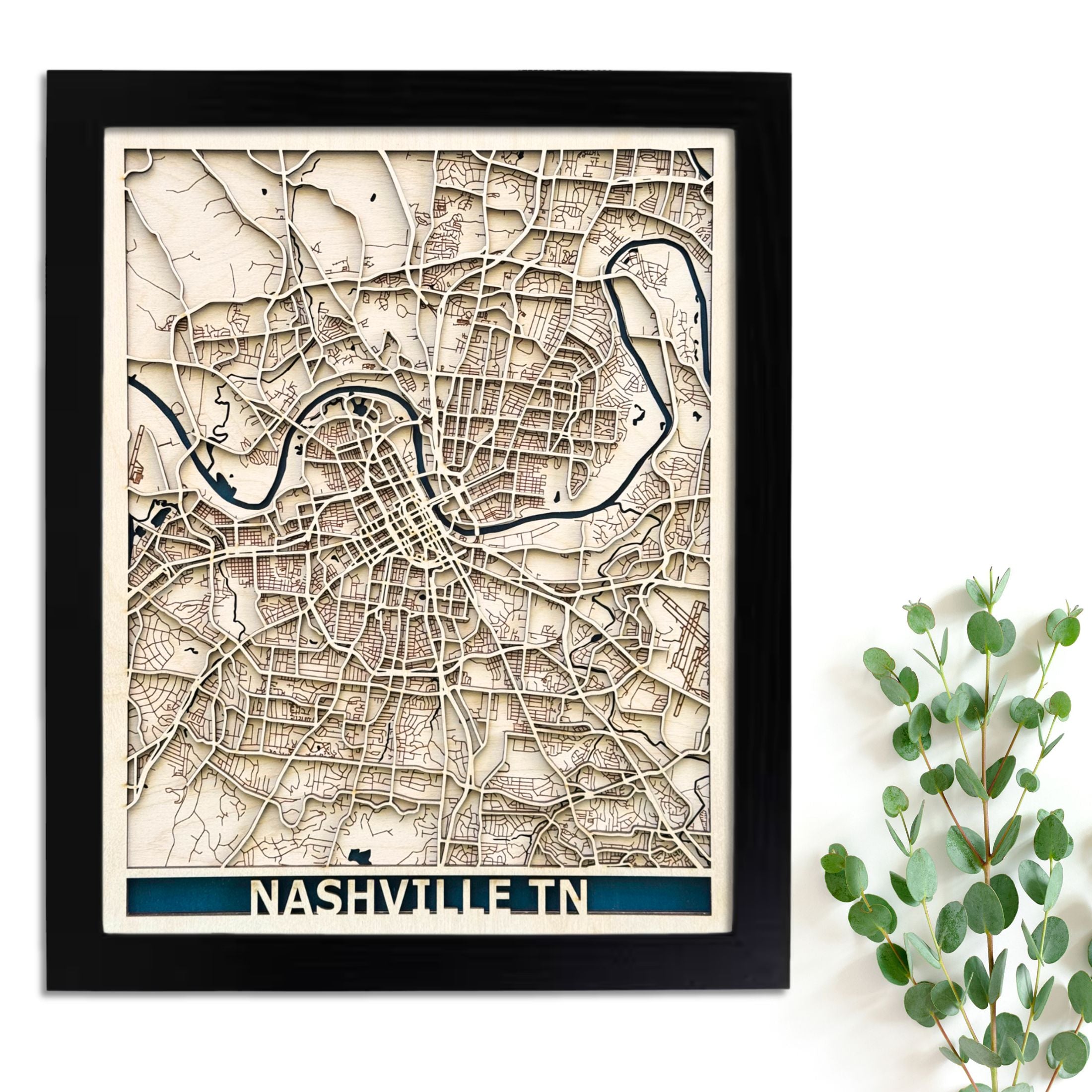 Nashville TN Map