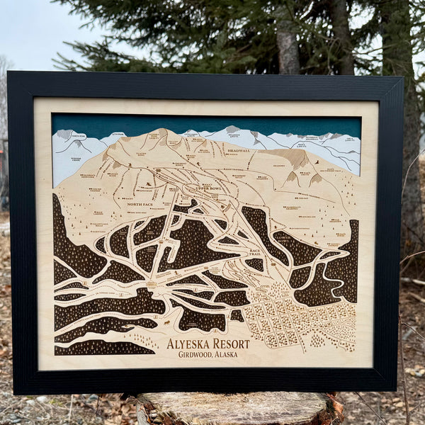 Alyeska Resort Ski Map