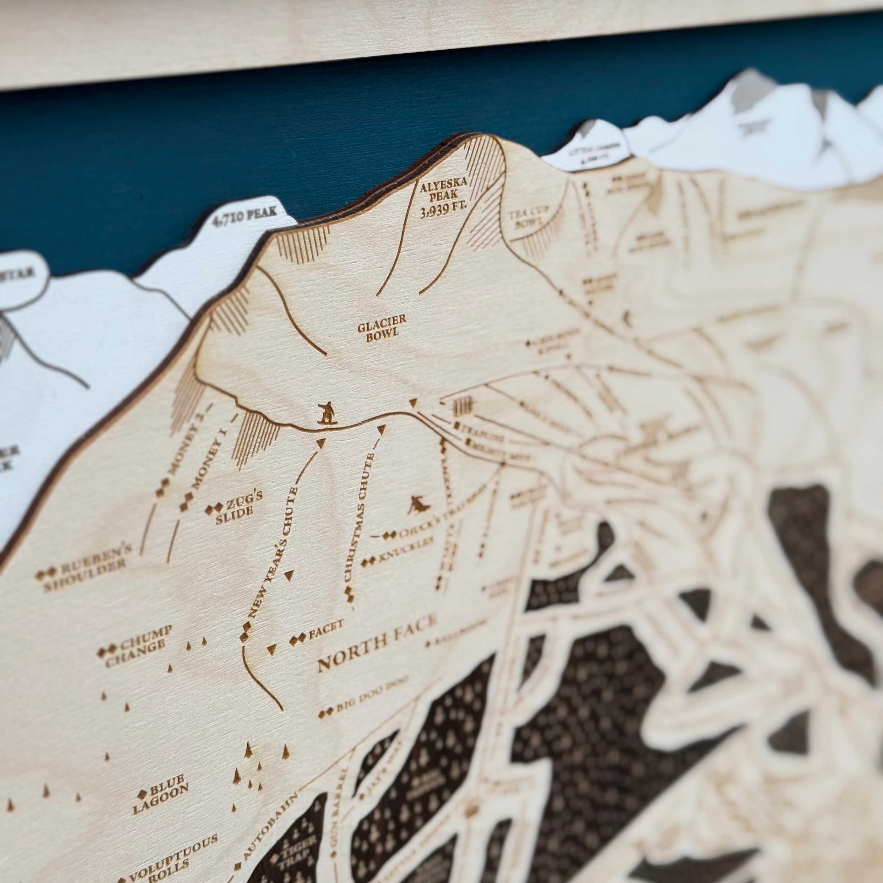 Alyeska Resort Ski Map