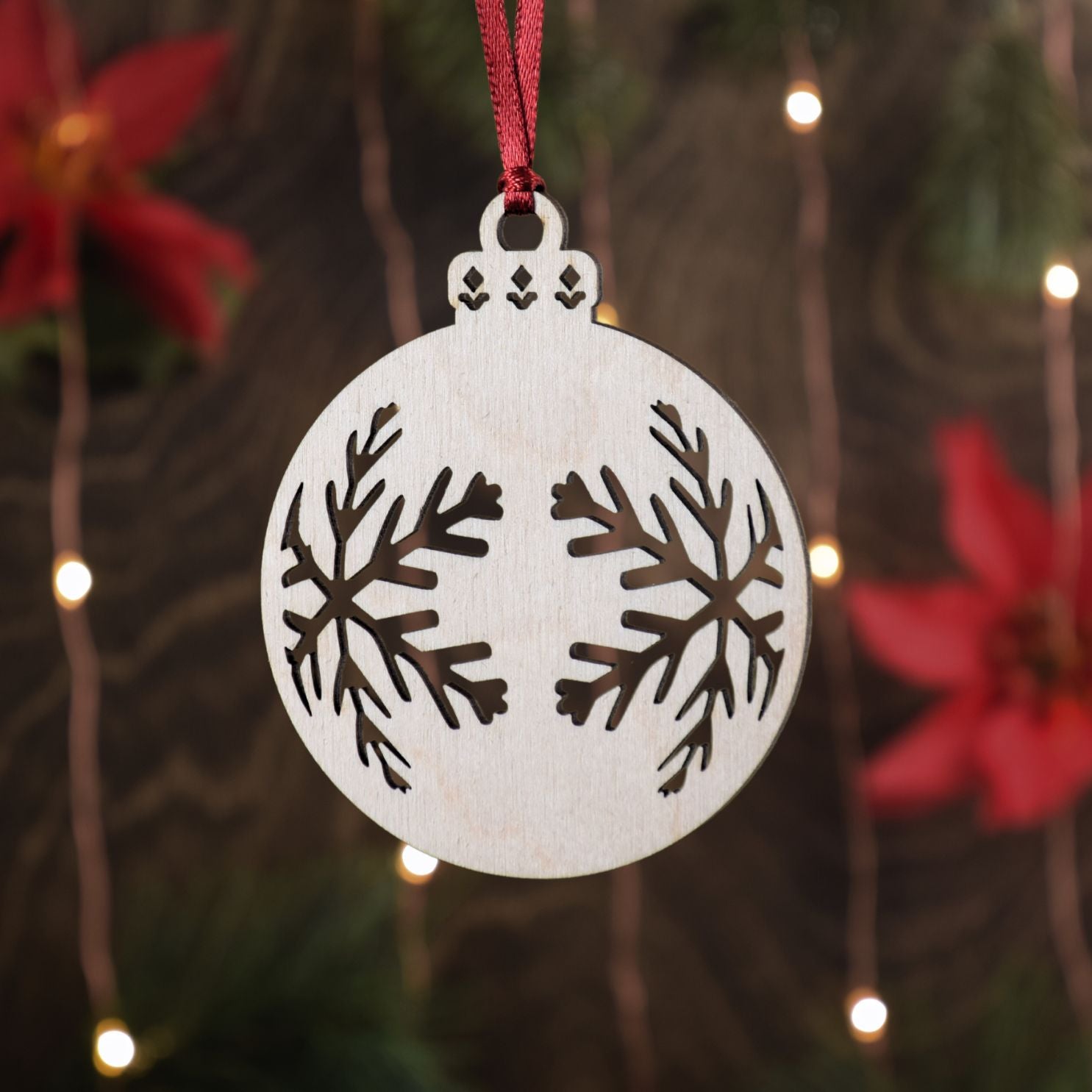 Round Christmas Ornaments - Multiple Styles