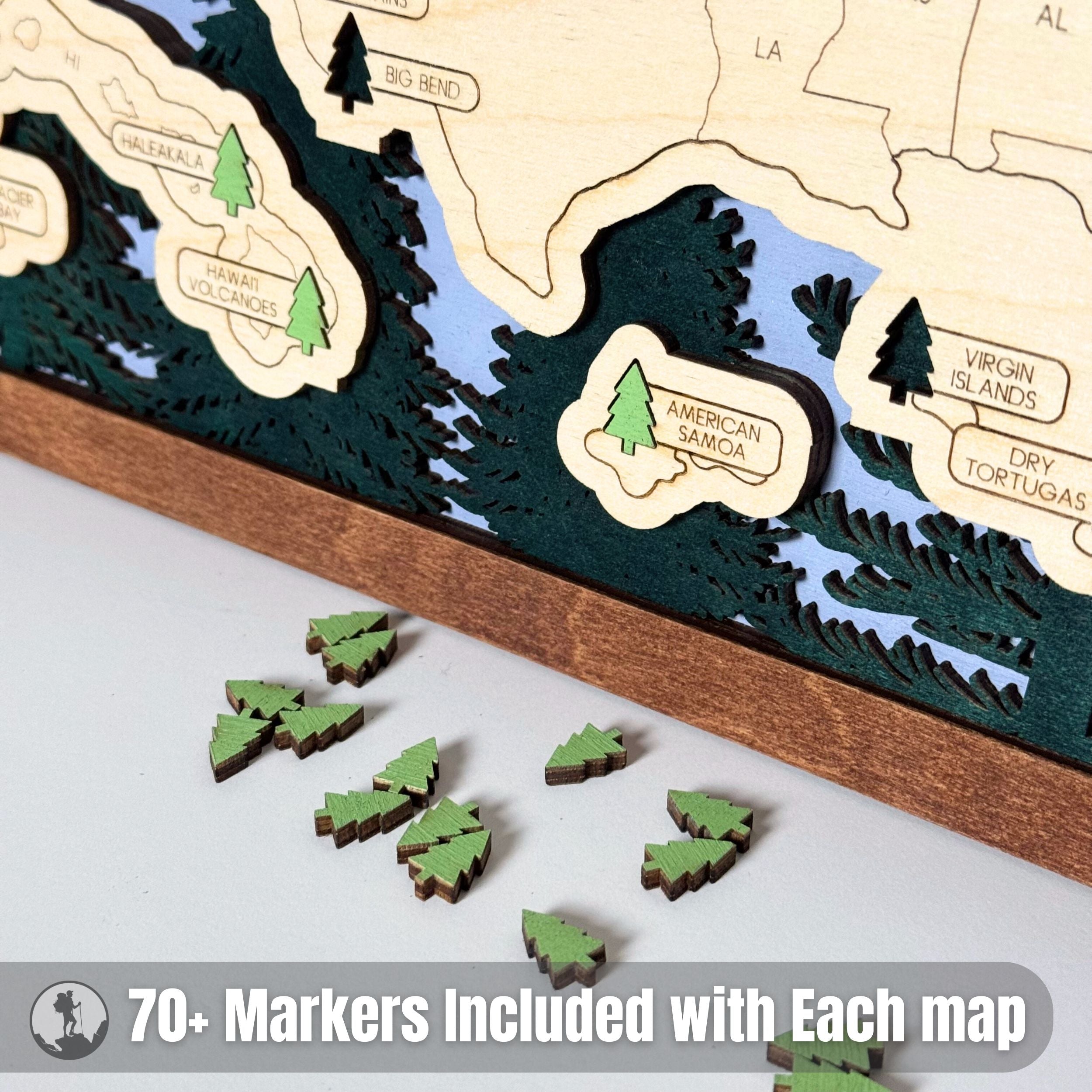 National Park Travel Map