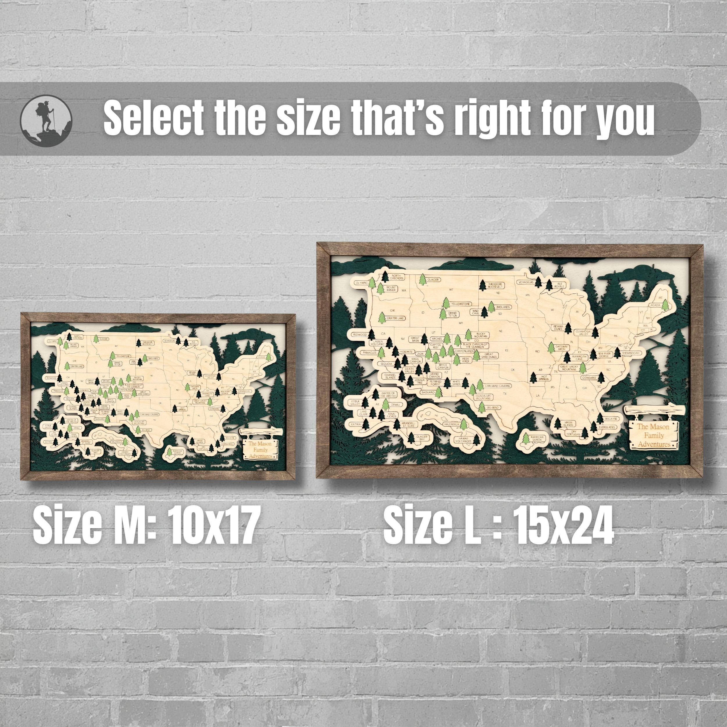 National Park Travel Map