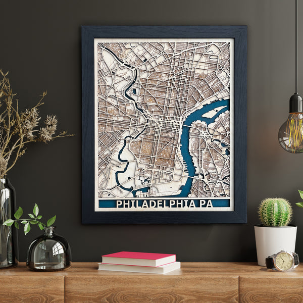 Philadelphia PA City Map