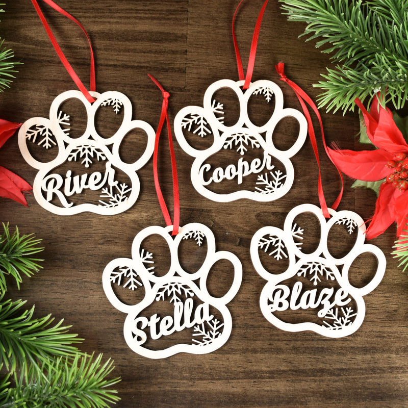 Personalized Pet Christmas Ornament